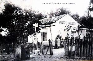 GASTONVILLE - PRES DE PHILIPPEVILLE - PONTS ET CHAUSSEES